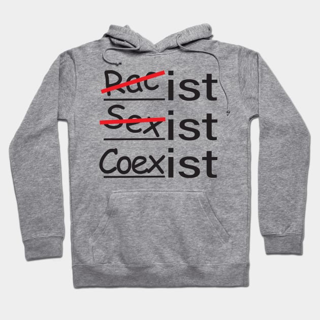 Coexist Hoodie by DavyG